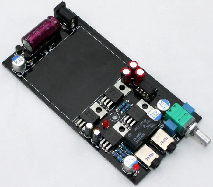 

E11 class-A portable amp board/Using original ONMJE15032 MJE15033 .OPA2604 amplifier board