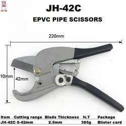 1Pcs Good Quality 42mm Manual Ppr Pipe Scissors, Vinyl Pipe Cutters Pvc For Tools Plumber