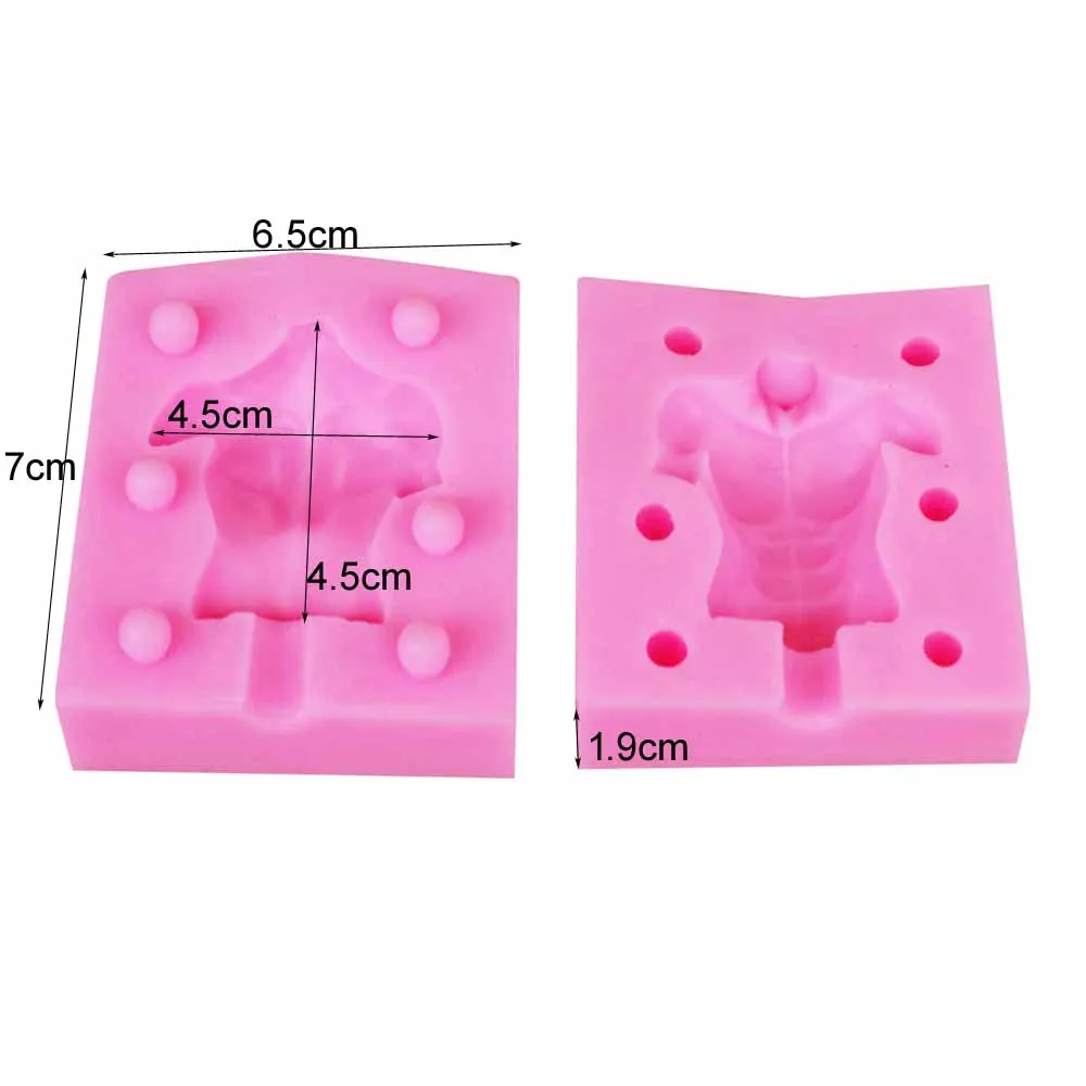 Woman Man Body Cake Molds Silicone Chocolate Form For Baking Candy Pudding Cupcakes Pastry Decoration Confectionery Moulds