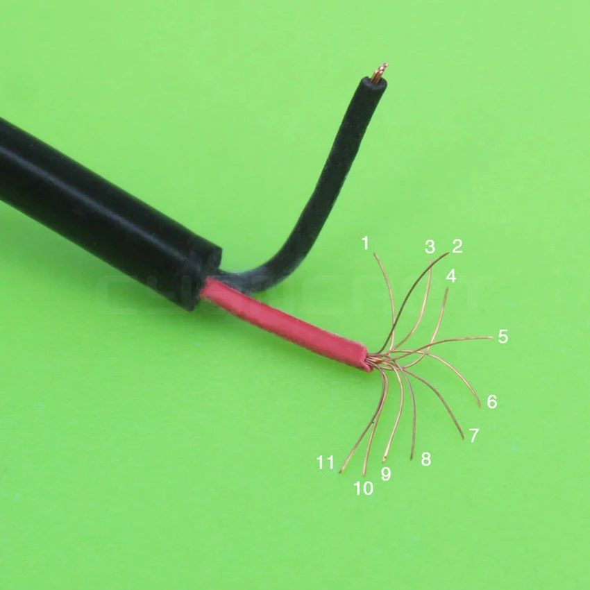 Power Cable USB 2.0 to DC 2.5mm x 0.7mm 1.0M 1A Support 5V or 12V Charger Connector Cable for Table lamp Tablet MP3 MP4 Player