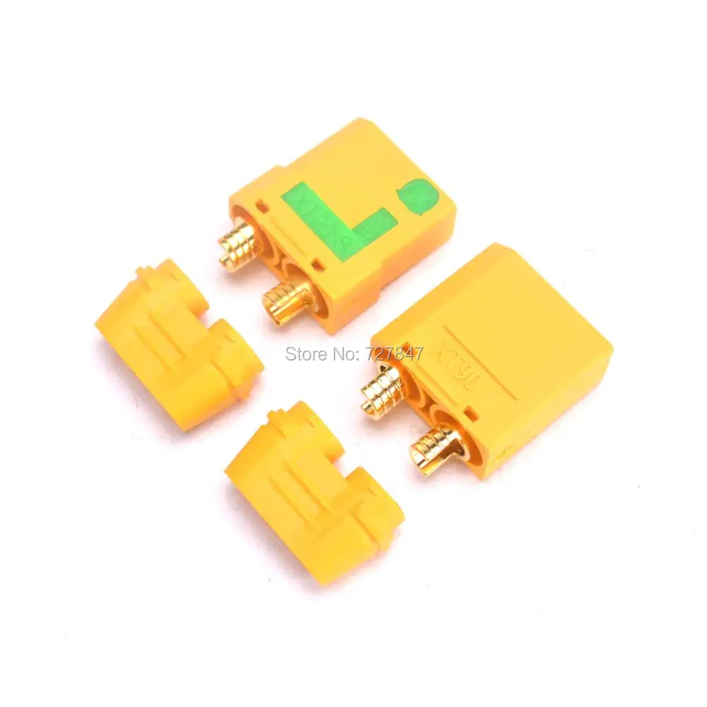 Amass XT90S XT90-S XT90 Anti-spark Connector Plugs Male Female FPV Drone Battery Connector for Accessories