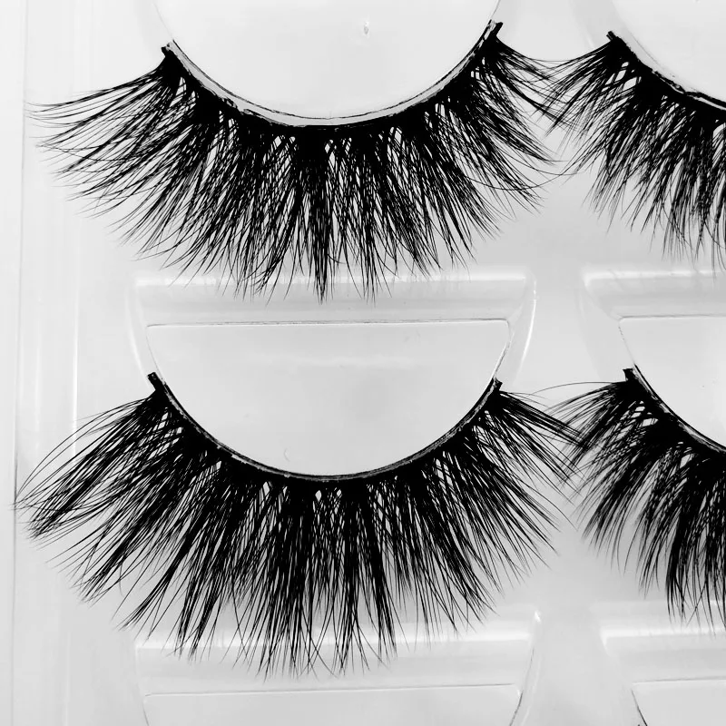 SHIDISHANGPIN 1 caixa de cílios de vison cílios postiços 5 pares cílios de vison maquiagem natrual 3d maquiagem