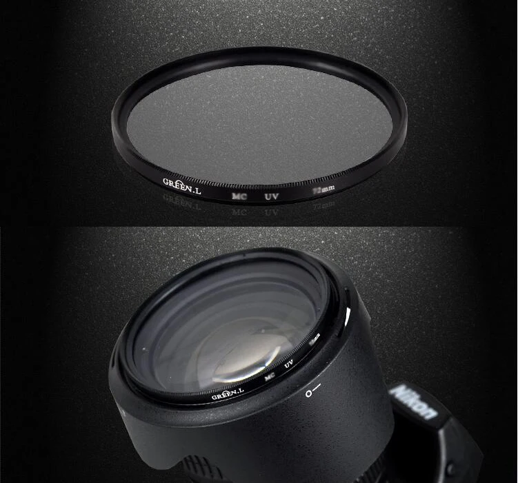 واقي عدسة مرشح الأشعة فوق البنفسجية ، 62 مللي متر ، لعدسة الكاميرا ، بنتاكس ، نيكون ، كانون ، سوني ، بنتاكس 62 مللي متر