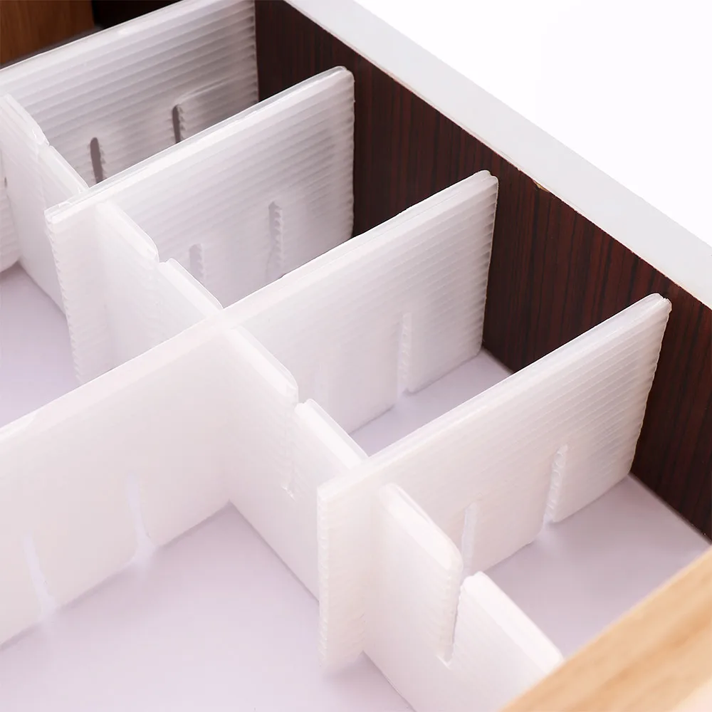 DIY Grid Drawer Separator Divider Household Necessities For Underwear Socks Clapboard Partition Storage Organizer 42 * 7cm