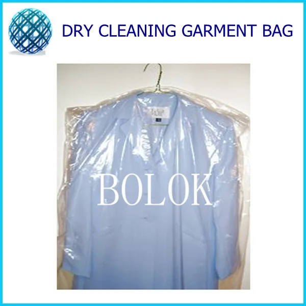 800bags/lot/roll 30LB/roll Disposable dry cleaning garment bags ( size: 21*5*42  thickness 0.0005)clear plastic garment bags