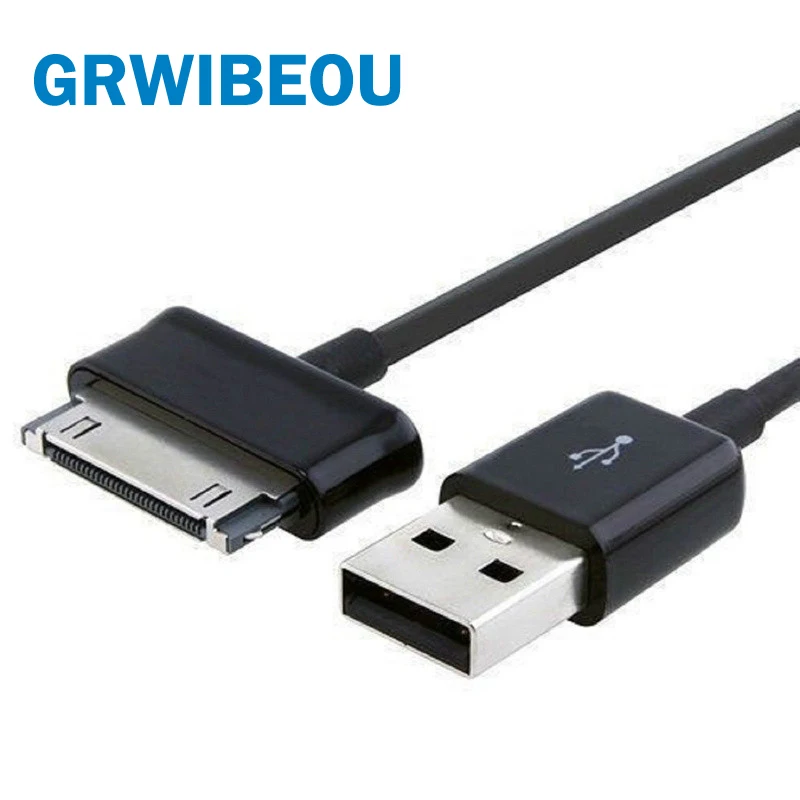 1M 30 Pin USB do synchronizacji danych ładowarka do linii danych kabel do Samsung Galaxy Tab 2/3 Tablet 10.1 P6800 P1000 P7100 P7300 P7500 N8000 P3100