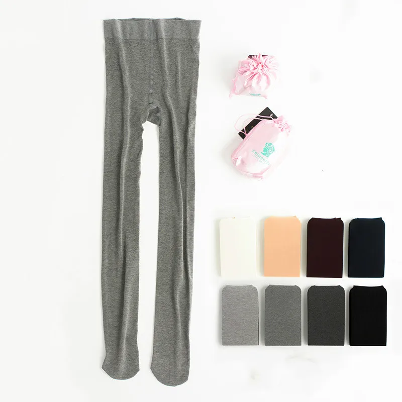 High-end Goods 120D Micro Pressure Display Thin Tights Matte Cotton Spring Autumn Conventional Thickness Pantyhose