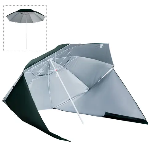 Portable UV beach umbrella Outsunny