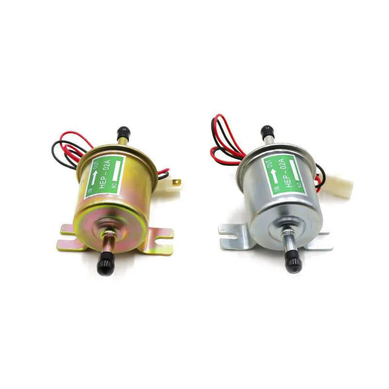 Electric Petrol Pump HEP-02A DC 12V 24V Fuel Pump Low Pressure Car Diesel Gas Pump For Motorcycle TOYOTA Ford Yanmar NISSAN ATV