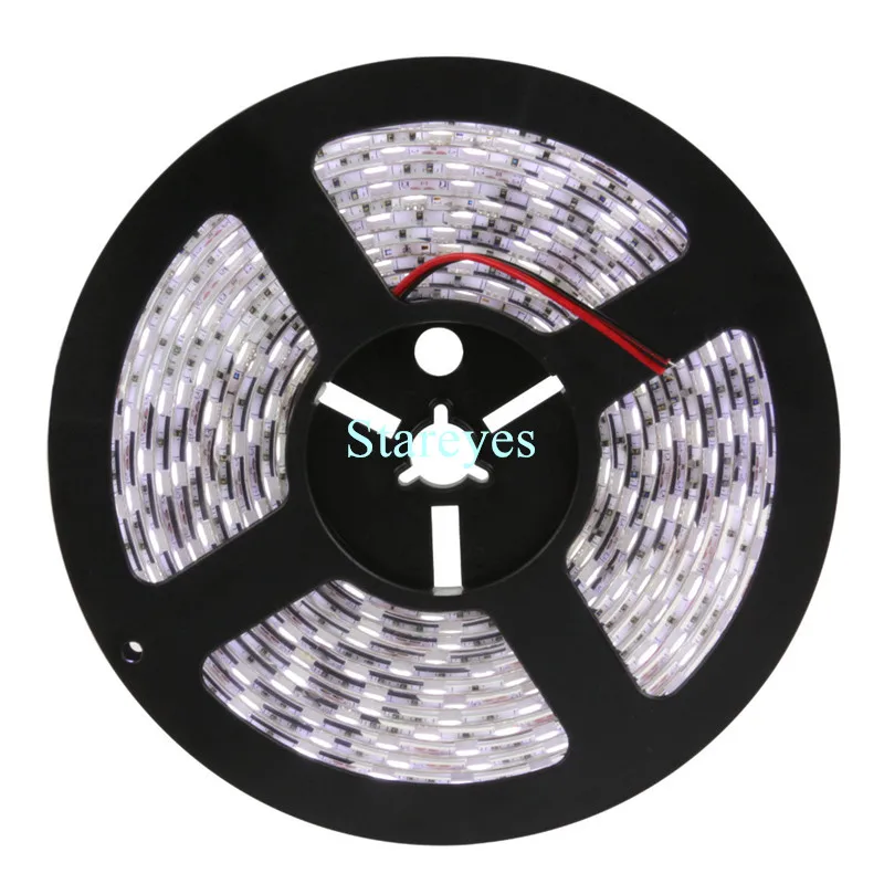 1 Piece SMD 5050 60 LED/m RGB LED Strip 5M 300 LED DC12V IP65 Waterproof  flashlight LED Strip LED Light tape string lighting
