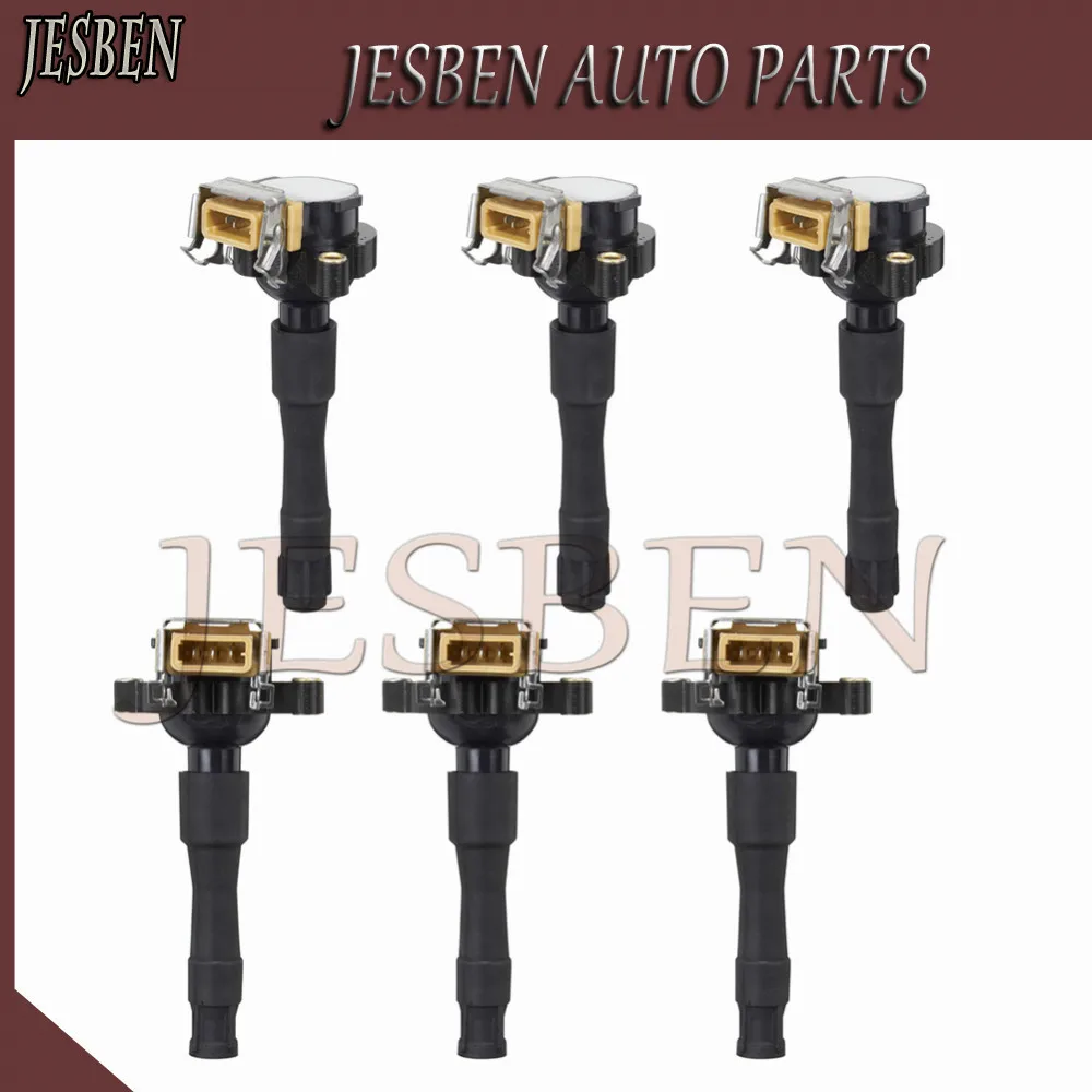 

12131748017 6P Ignition Coil fit for BMW 320I Z3 323CI 323I 323IS 323TI 328CI 328I 328IS 528I 330CI 330I 330XI 530I X5 M3 M5 Z8