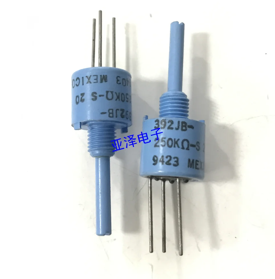 

original 392JB-250K-S rotary potentiometer 250K fine-axis 22MM adjustable resistance switch