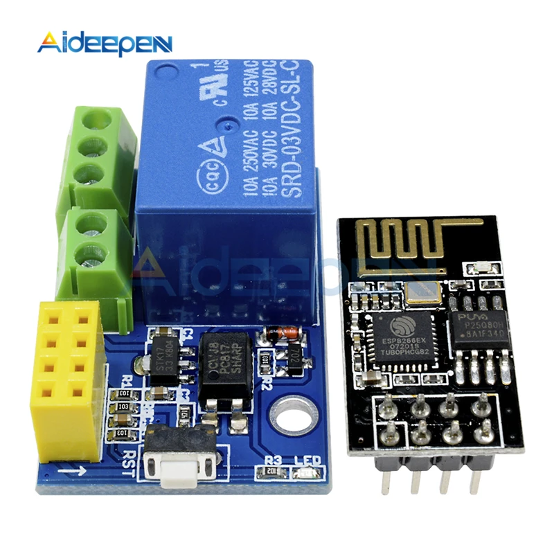 ESP8266 ESP-01S 5V WiFi Relay Module Things Smart Home Remote Control Switch for Arduino Phone APP ESP01S Wireless WIFI Module