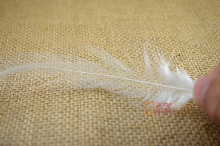 MNFT 50pcs/lot Cream White Necks Fly Tying Material Hen Feather Hackle Making Marabou Hairs For Fly Fishing