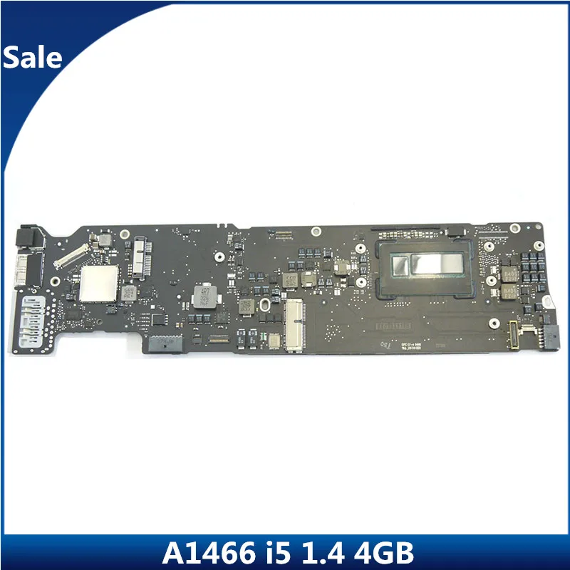 

100% Test Laptop A1466 Motherboard For MacBook Air 13.3" 1466 Logic Board i5 1.4 GHZ 4GB 4G 820-3437-B 2013 2014 Year MD760