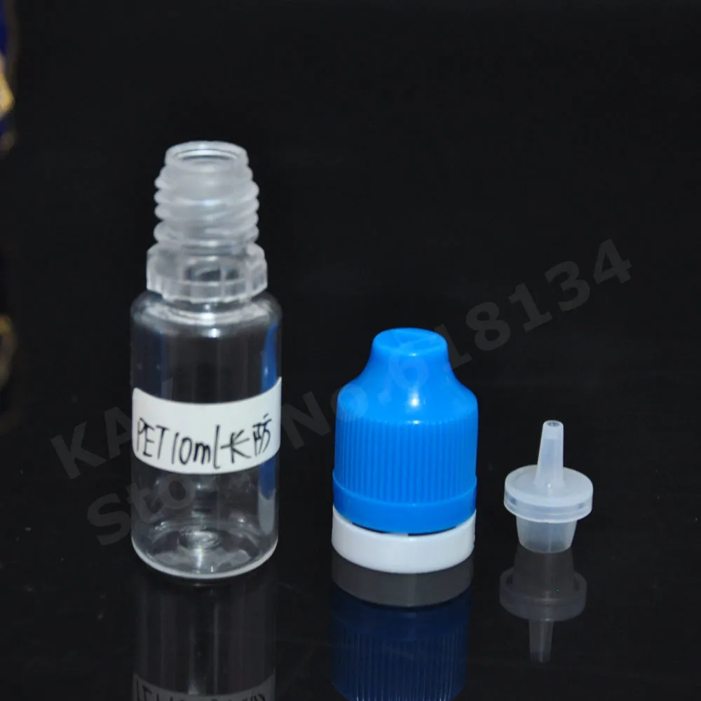 10000pcs 10ml plastic dropper bottles, High quality 10 ml CRC tamper evident cap plastic dropper bottle, 10ml bottlefor liquid