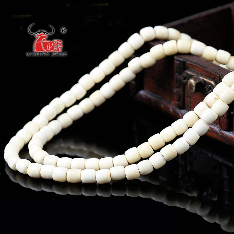 20PCS Tibetan yak bone bracelet,prayer beads natural cow bone bucket bead DIY accessories. beads for jewelry making