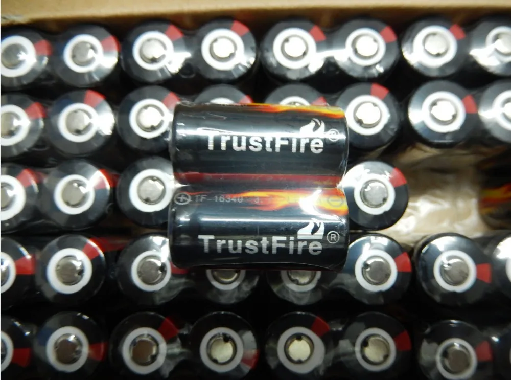 

(200pcs/lot freight free)16340 trustfire 880mAh 3.7V li-ion battery cell