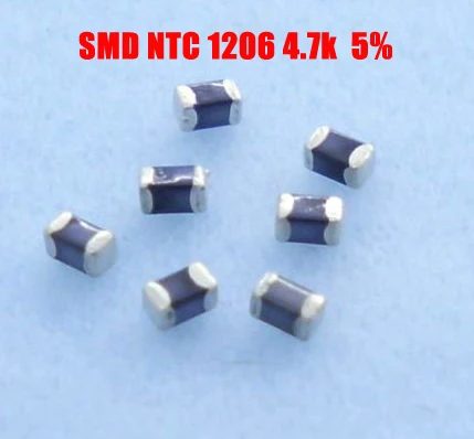 Free shipping 4000pcs/lot B3950 SMD thermistor ntc 1206 4.7K 5% ntc temperature sensor 4.7K NTC 3950