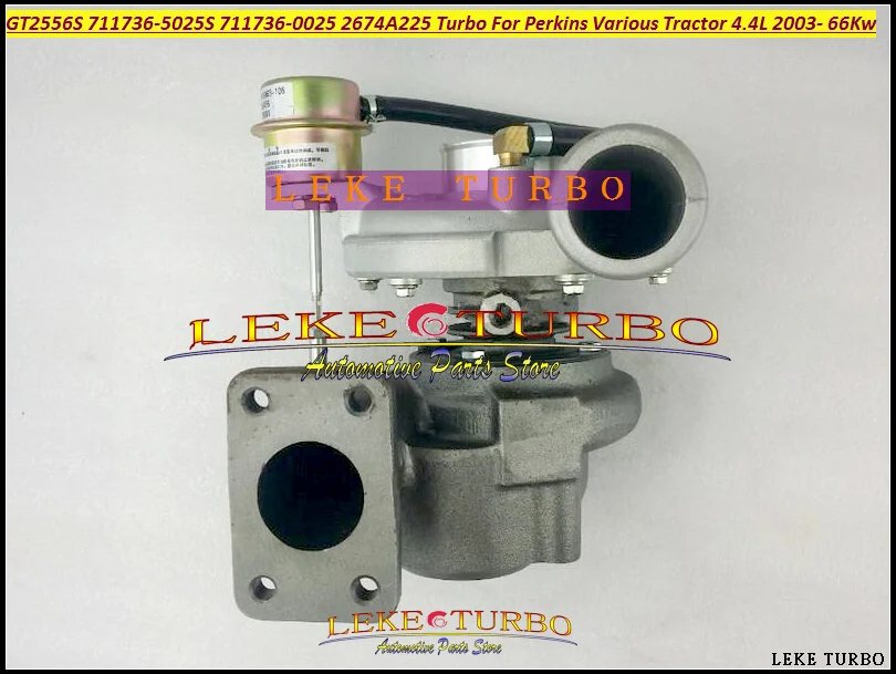 GT2556S 711736-5025S 711736 711736-0025 711736-0029 2674A225 Turbo For Perkins Tractor 4.4L Loader Backhoe 420D-IT vista 4 2003-