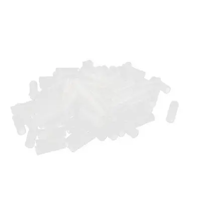 1000 Pcs Nylon Cylinder LED Spacer Holder Support Outer Dia. 4mm x 12mm Clear
