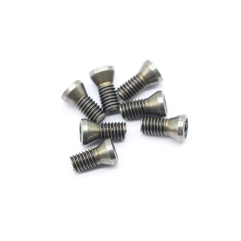 พลัมสกรู M3 M3x7เครื่องกลึงสกรู CNC เครื่องมือสกรู CNC เครื่องตัด Cutter เครื่องมิลลิ่งเครื่อง Bolt