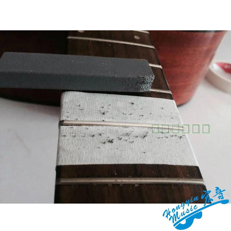 Guitar Fret Polishing Tools Combination Polishing Rubber and Masking Tape Professional Luthier Tools Cleaning Rust