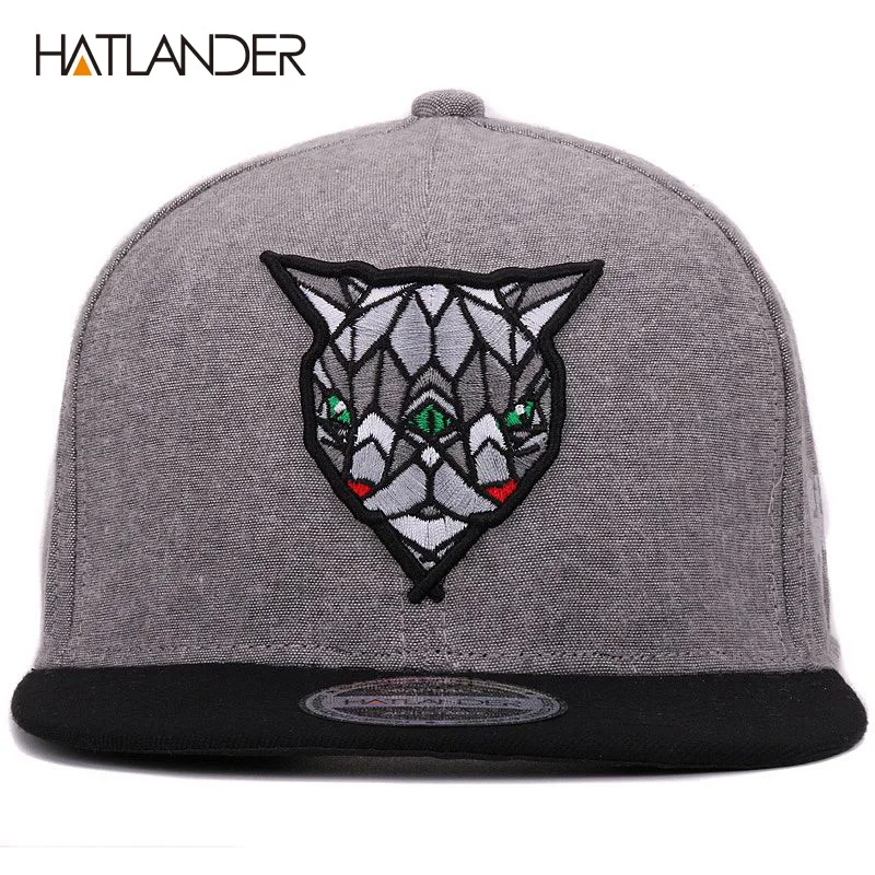 Hatlander 3D Devil Eyes Baseball Caps Retro Gorras Hats Planas Chapeau Flat Bill Hip Hop Snapbacks Caps For Men Women Unisex