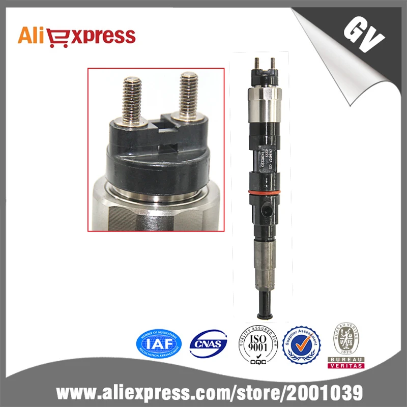 Common rail injector 095000-6222 for Denso, diesel fuel Injector 0950006222 for FAW Aowei, Liberate heavy truck