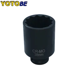 Eixo e Eixo Porca Soquete Hub Removendo Installing Tool, 12 Ponto, 35mm, 36mm, 38mm, Ajuste para BMW, Volkswagen, AUDI