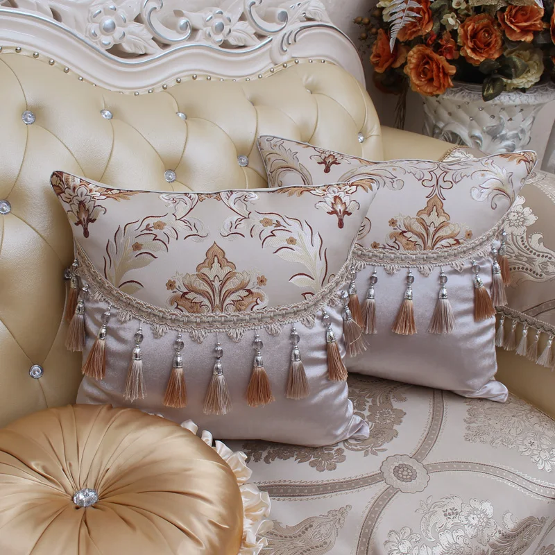 

Luxury upscale Cloth pillow cover Home Decorative Pillows Cover home sofa Car Cushion