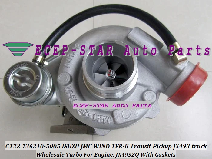 Free Ship GT22 736210-5009 736210-0009 736210 0009 1118300DL Turbo Turbocharger For ISUZU For JMC Truck JX493 JX493ZQ 68KW