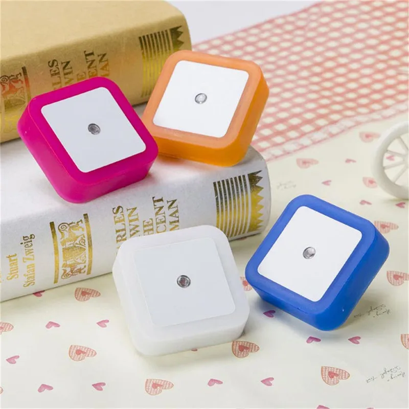 Mini Sensor Control Night Light, Mini Lamp for Bedroom, EU, US, UK Plug, Novelty, Gift