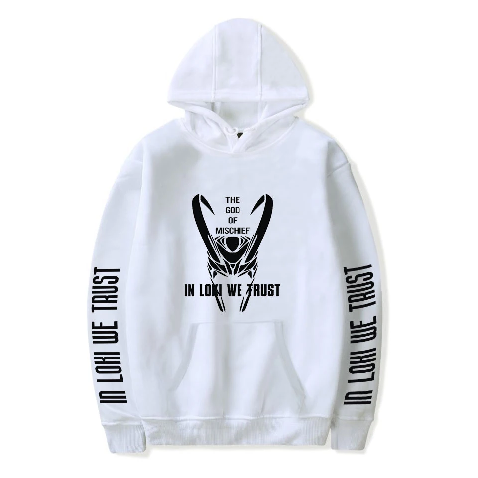 2022 Hot Sale Loki Hoodies Men/Women Autumn Winter Fashion Casual Hip Hop Hoodie Print Loki Pullover Hooded Sweatshirt