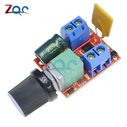 Hot Sale Mini 5A PWM Max 90W DC Motor Speed Controller Module 3V-35V Speed Control Switch LED Dimmer