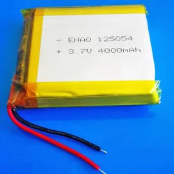 3.7V 4000mAh litowo-polimerowy akumulator Lipo do GPS DVD PDA PAD power bank e-book aparat tablet PC laptop 125054