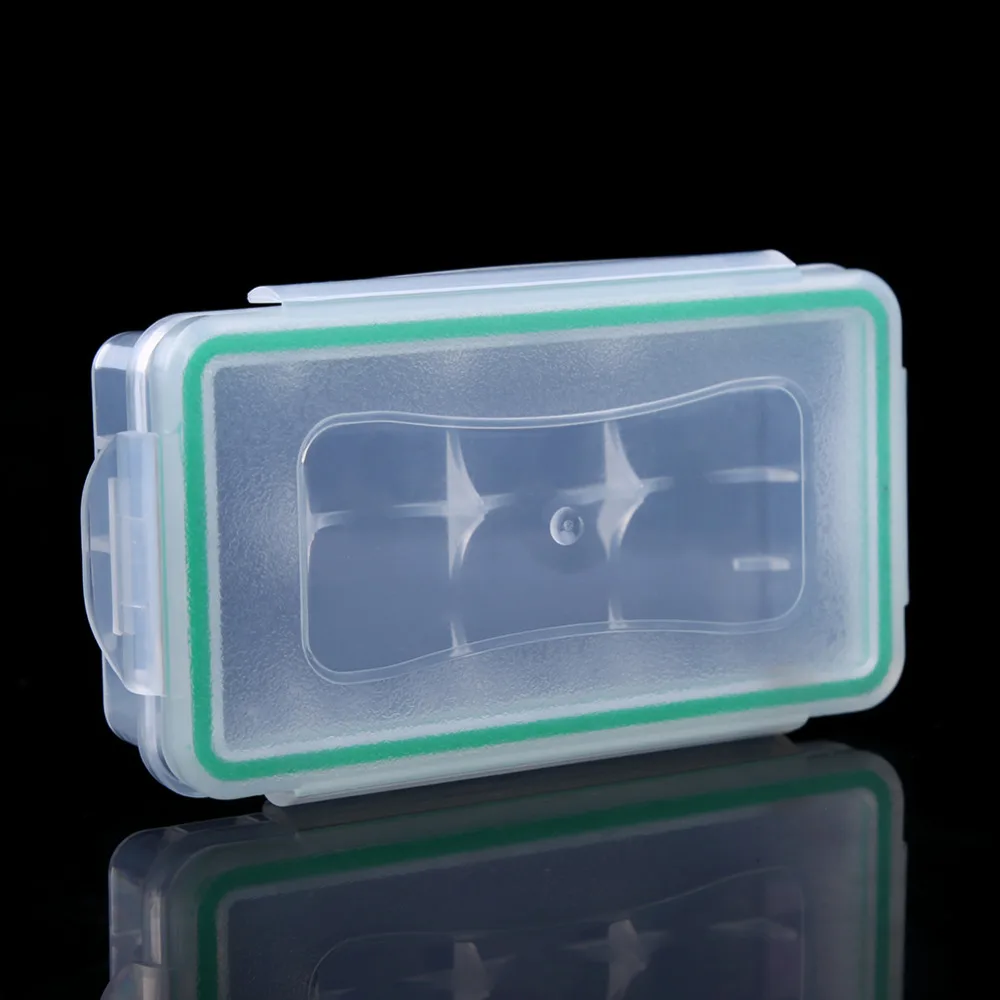 Newest 18650 Battery Case Holder Storage Box Hard Wear-resistant Plastic Case Waterproof Batteries Protector Cover