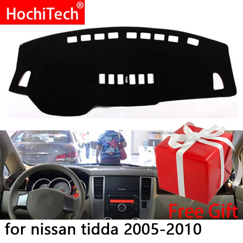 For Nissan Tiida C11 2007- 2011 Right and Left Hand Drive Car Dashboard Covers Mat Shade Cushion Pad Carpets Accessories