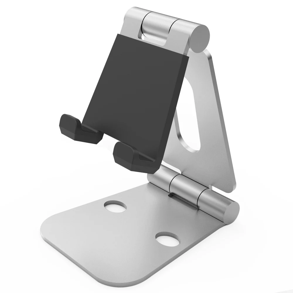 Universal Portable Fully Foldable Aluminum Desk Mobile Phone Holder Tablet E-reader Metal Stand For 4-10 inch Smartphones Tablet