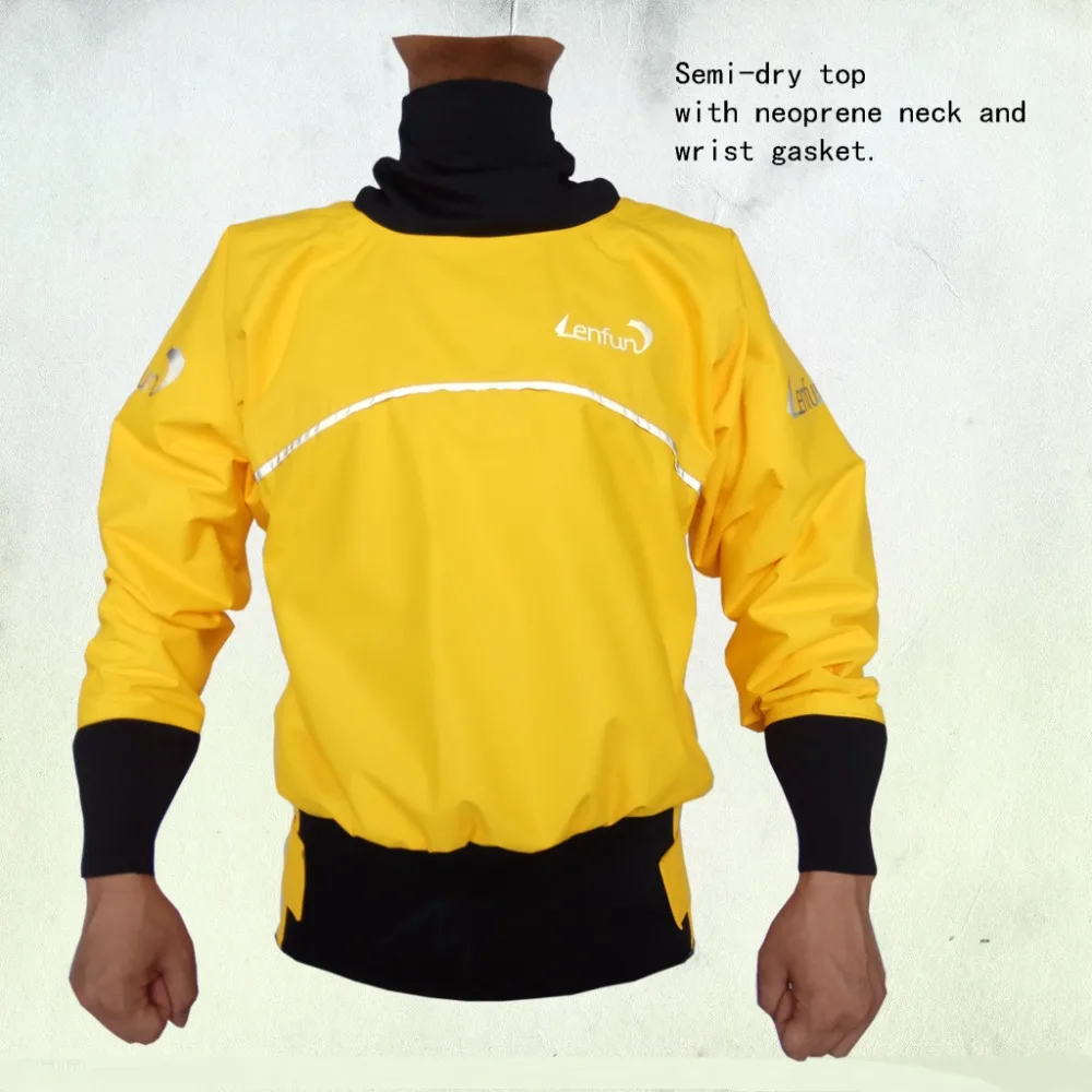 UNISEX new Whitewater kayak cags semi-dry top, paddle tops,sailing tops,paddle rafting canoeing jacket