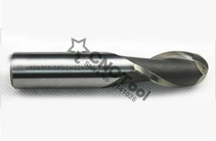 Бесплатная доставка 2 шт. R7.5 высокоскоростной фрезерный стальной резак, белый стальной резак с прямым хвостовиком, фреза из сплава R