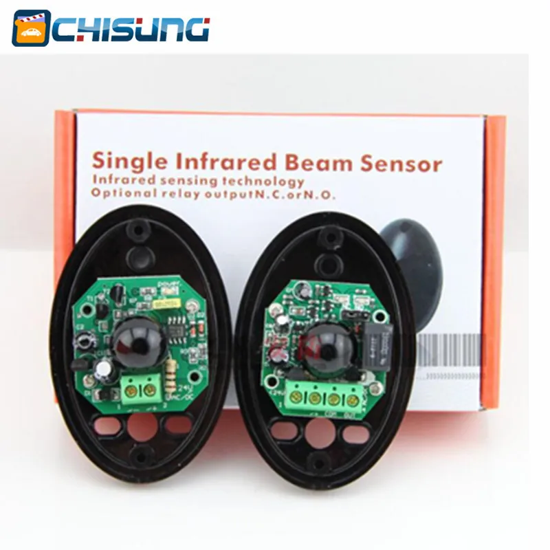 Automatic high quality single infrared beam photocell sensor / foto sensor for garage gate opener