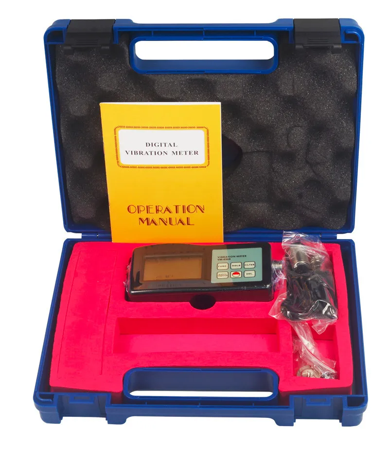 Hot Sale High Quality Sensitive Vibrometer Gauge Digital Vibration Meter Tester VM6360 Portable High Precision Testing Machine