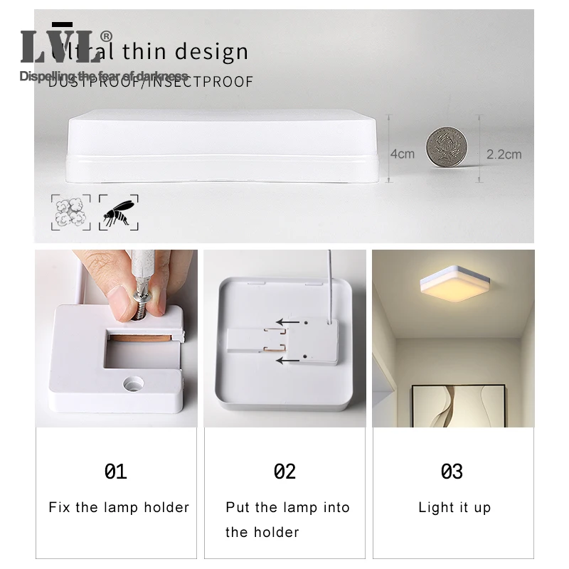 Led Panel Light 18W 24W 36W 48W 220Vac 3000K 6000K living room Indoor Lighting led Ceiling Panel Light