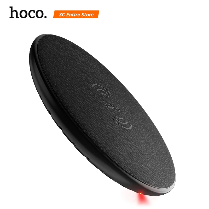 

Original HOCO Wireless Charger for iPhone 8 X Fast Qi Wireless Charging Pad for Samsung S9 S8 Plus Xiaomi Mix 2s Phone Charger