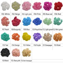 Artificial PE Foam Rose Flowers 8CM 10 20 30 Heads #4