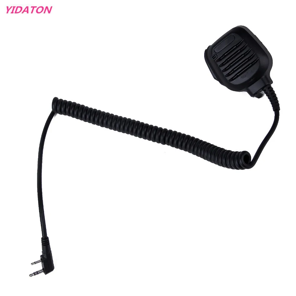 Pro Shoulder Remote Speaker Microphone Mic PTT for Kenwood Two Way Radio TK2402 TK3402 TK3312 TK2312 NX220 NX320 NX240 as KMC-45