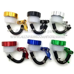 Motorcycle brake oiler oil cup oil bottle general aluminum alloy CNC Front Brake Fluid Reservoir Clutch Tank Oil Fluid Cup