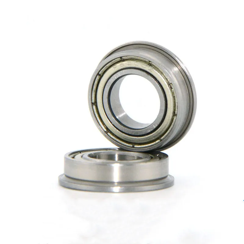 50pcs flanged bearing F6800ZZ F6801ZZ F6802ZZ F6803ZZ F6804ZZ F6805ZZ flange thin wall deep groove ball bearings