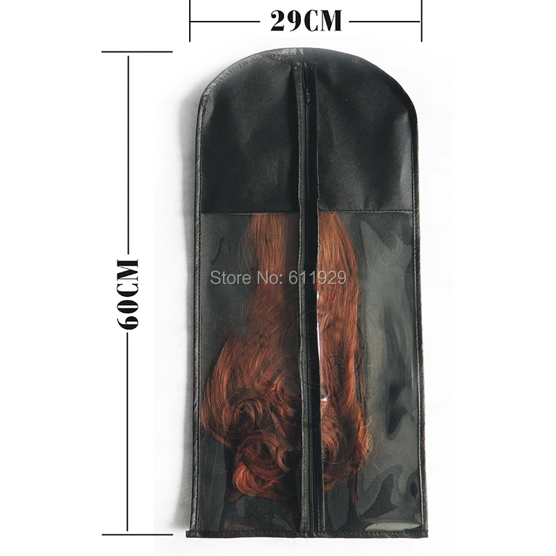 

free shipping wholesales stock women hair extension packing bag/non-woven fabric packing bag/custom hair packing bag 5 pcs a lot